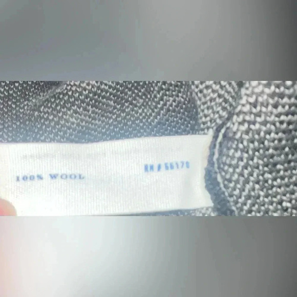 Anthropologie LEIFSDOTTIR Black Birds Midnight Passerine Wool Cardigan sweater - Picture 5 of 5